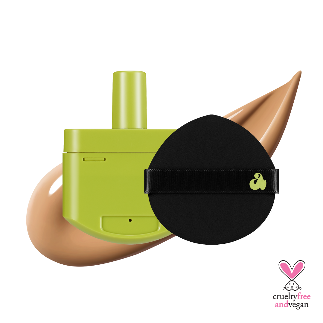 Desgashia satin use recargador de cojín verde saludable spf 30 pa ++ 15g * 21 colores