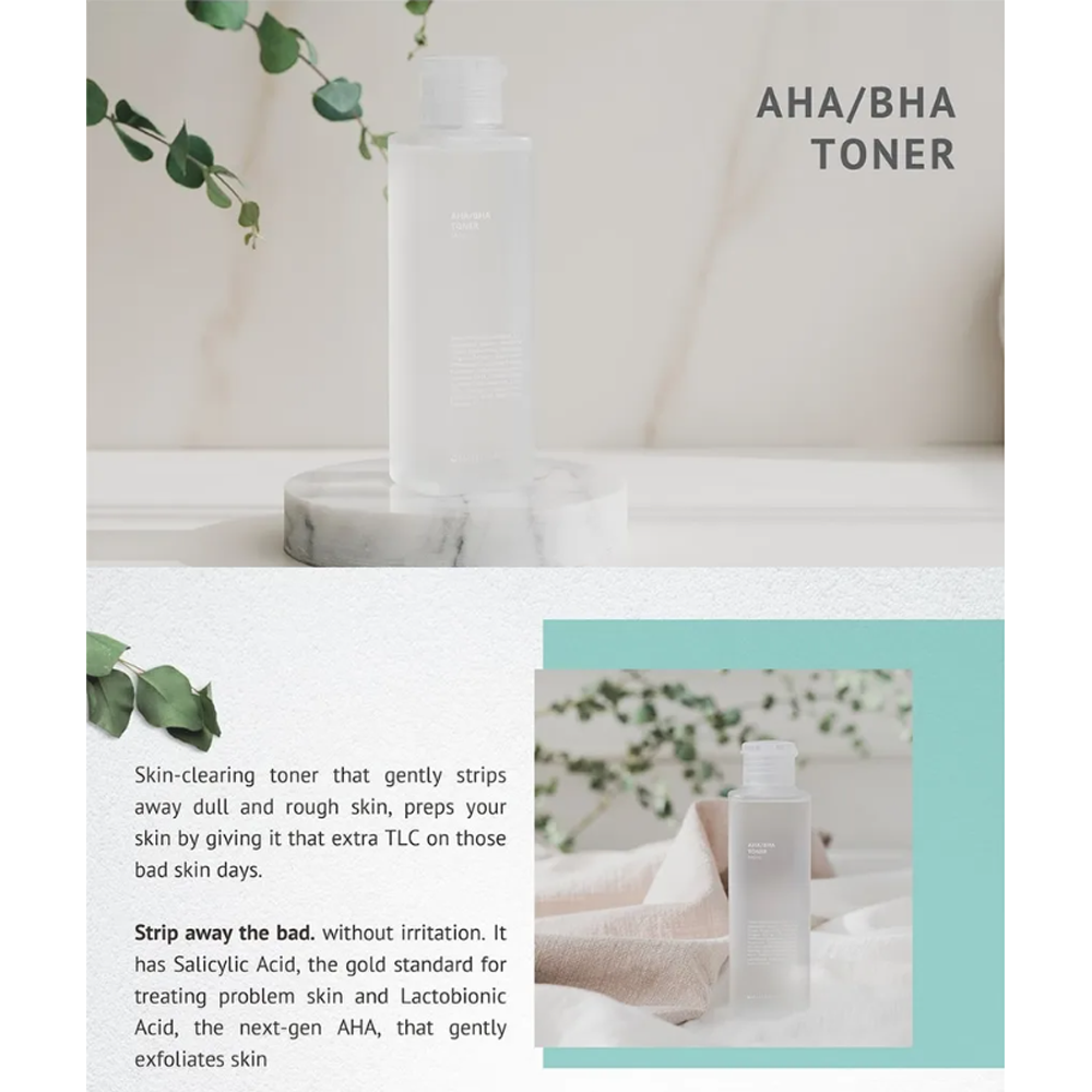 Buy Korean face republic AHA/BHA Toner 160ml Online DODOSKIN
