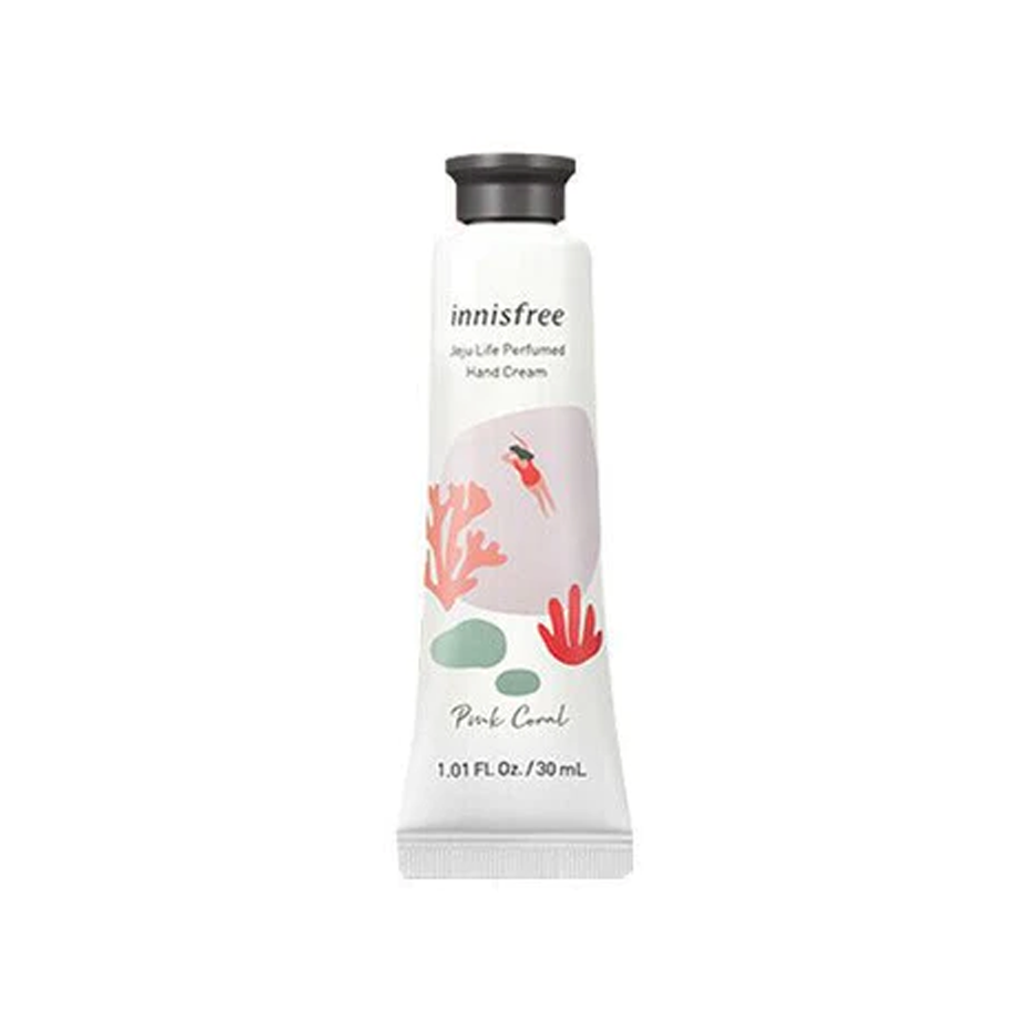 Innisfree Jeju Life Perfumed Hand Cream 30ml - #07 Pink Coral - Dodoskin