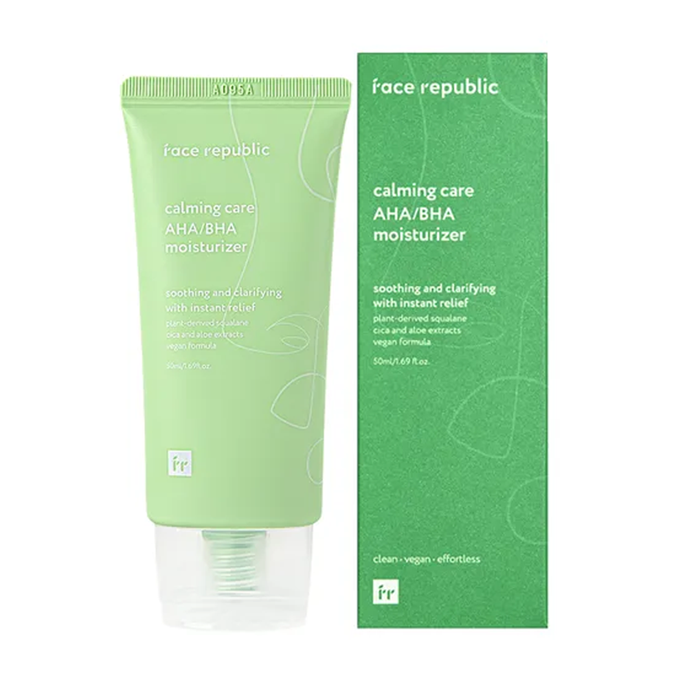 face republic Calming Care AHA/BHA Moisturizer 50ml | DODO SKIN – DODOSKIN