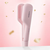 Vodana Triple Flow Wave Iron 32 mm de vainilla rosa