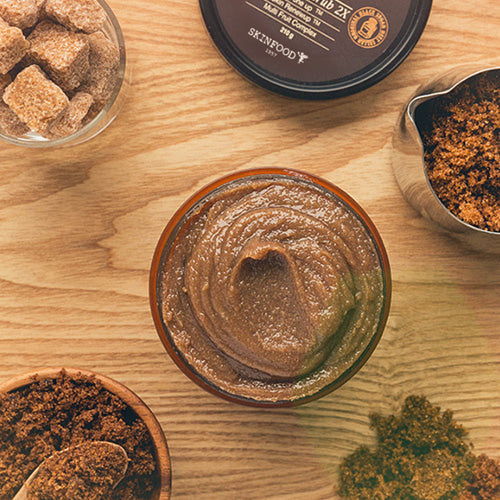 SKINFOOD Black Sugar Perfect Essential Scrub 2X 210g - DODOSKIN