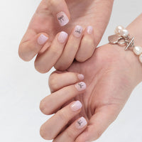 MUZMAK Nail Tips 36pcs #Bouquet(Short Square)