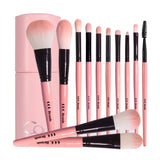 Coringco Cotton Candy Makeup Brush Set 12 PCS