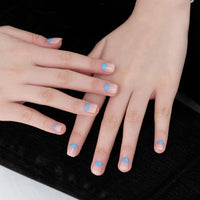 MUZMAK Nail Tips 36pcs #Cloud(Short Square)