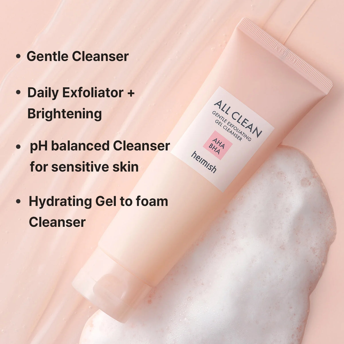 HEIMISH All Clean Gentle Exfoliating Gel Cleanser 130ml - DODOSKIN
