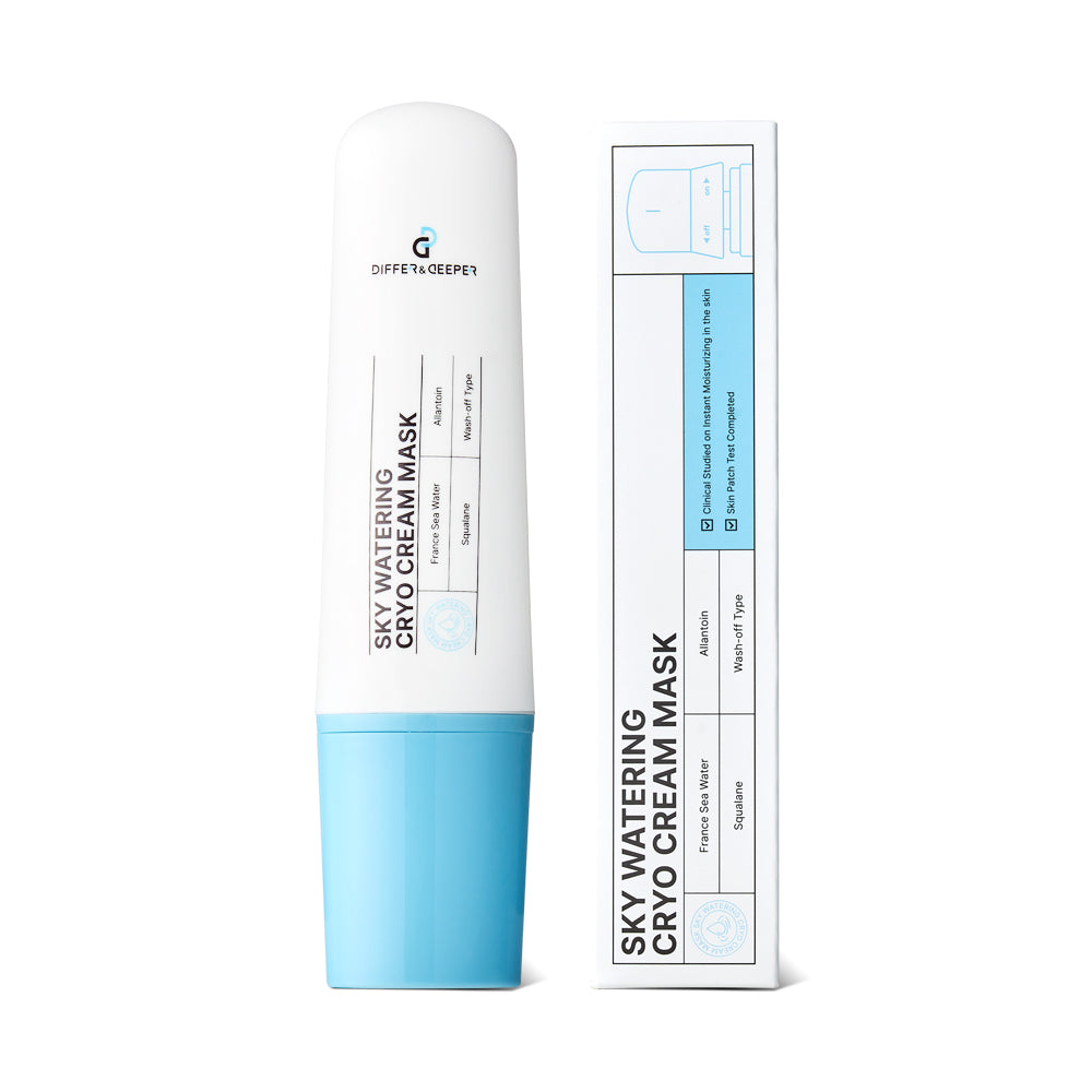 DIFFER&DEEPER Sky Watering Cryo Cream Mask 100g