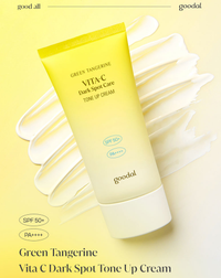 GOODAL GREEN TANGERINE VITA C DARK SPOT TONE UP CREAM 50ml - Dodoskin