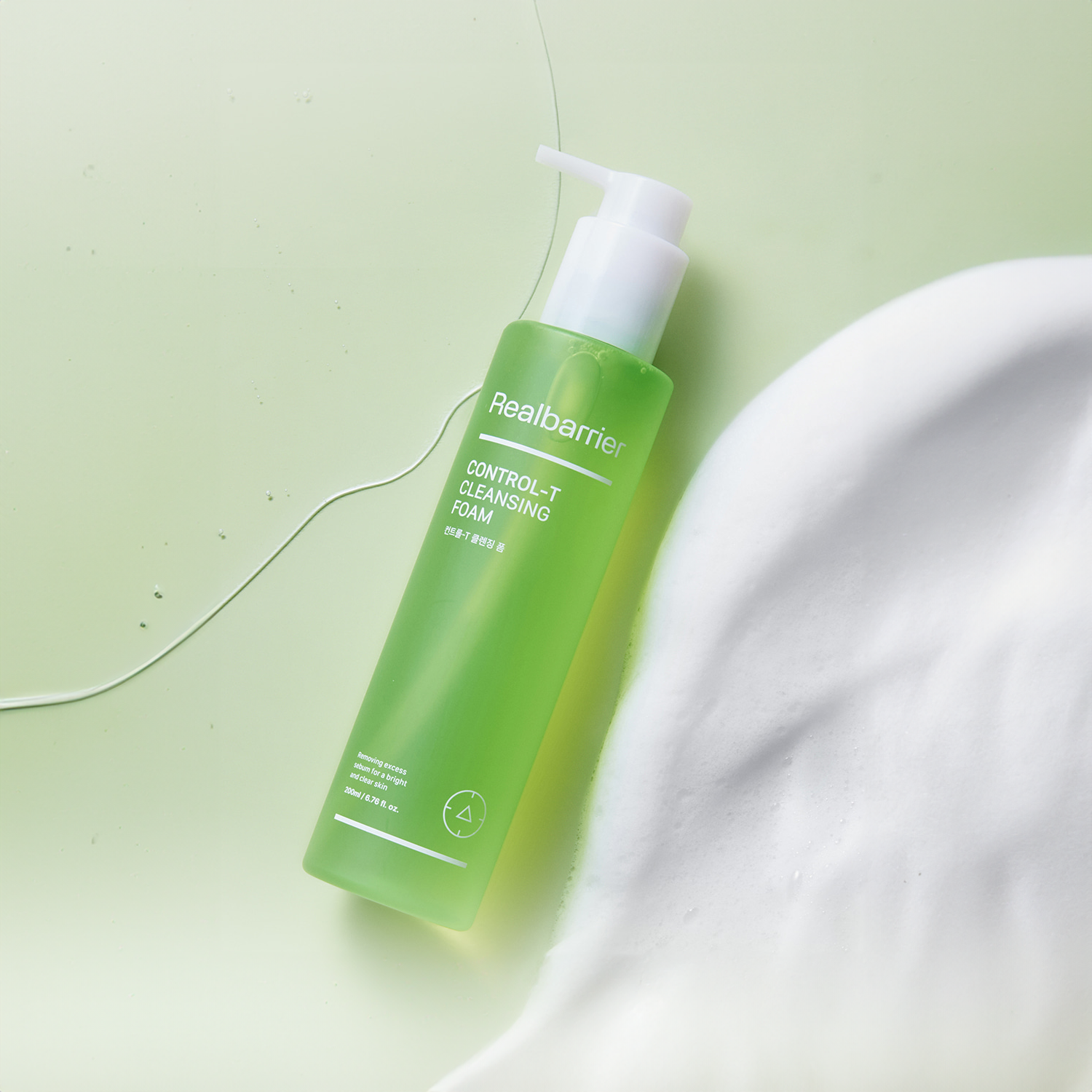 Real Barrier Control-T Cleansing Foam 200ml | DODO SKIN – DODOSKIN