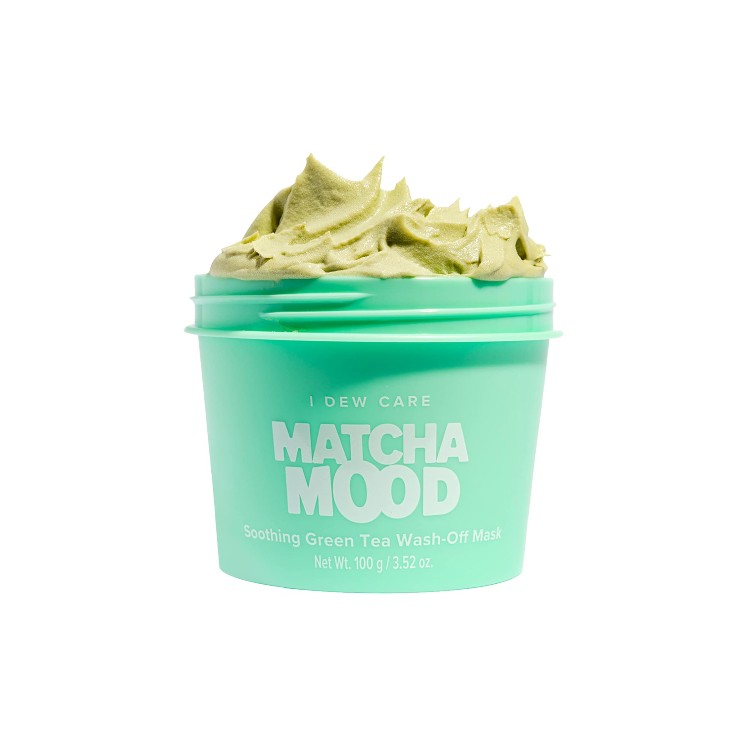 I DEW CARE Matcha Mood Soothing Green Tea Wash-Off Mask 100g - DODOSKIN