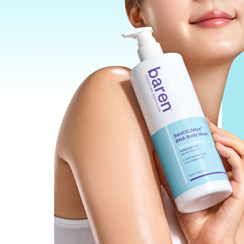 baren SenCICAtive BHA Body Wash 500ml
