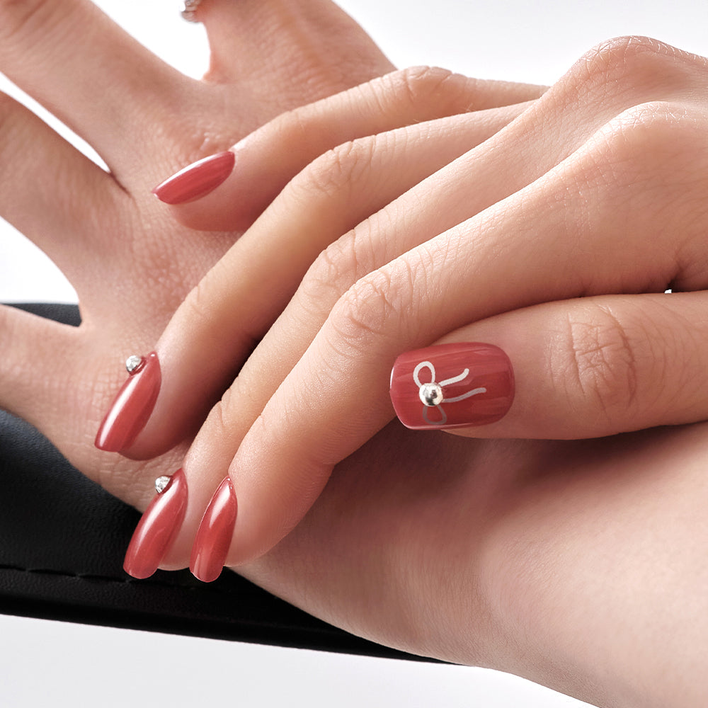 MUZMAK Nail Tips 36pcs #Mercury(Regular Square)