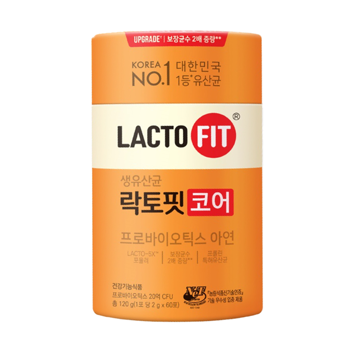 Lacto-Fit Probiotics Core 60 Sticks (suministro de 2 meses)