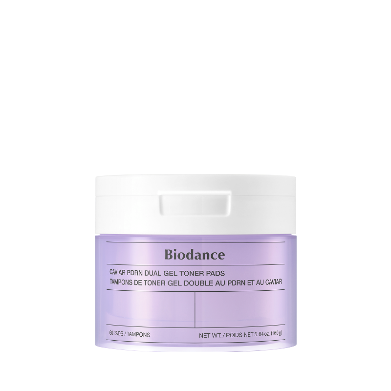Biodance Caviar PDRN Dual Gel Toner Pads