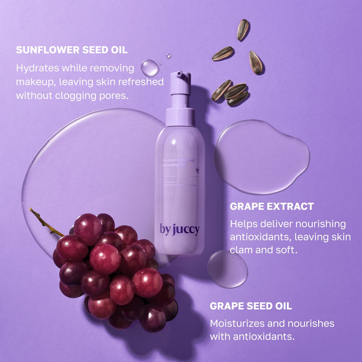 [Expiration imminen] by juccy Vinoberry Blended Cleansing Oil 150ml