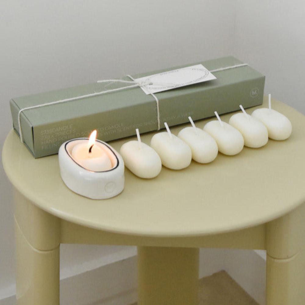 HONEY FLAMINGO 5735 Candle & Holder Gift Set