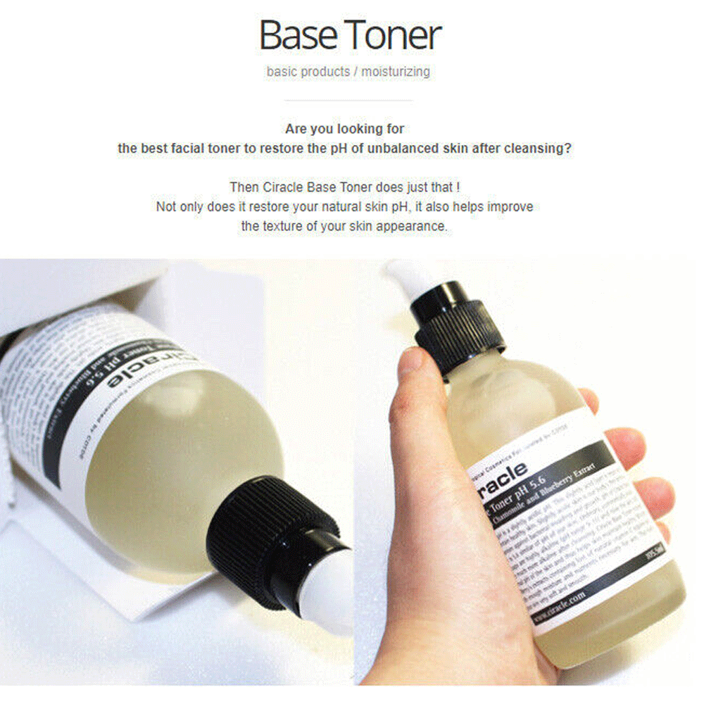 Ciracle Base Toner pH5.6 105.5ml - DODOSKIN