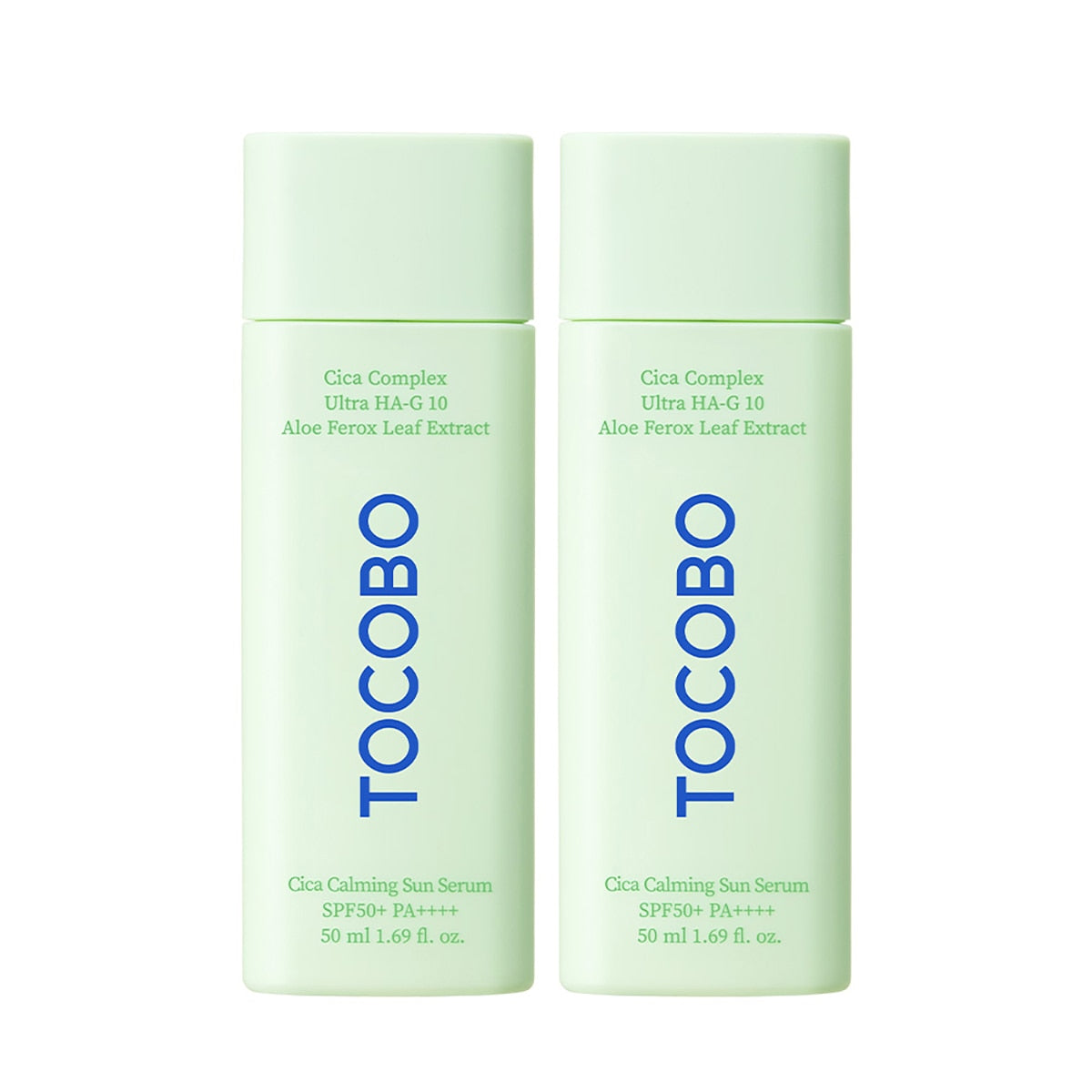 TOCOBO Cica Calming Sun Serum SPF50+ PA++++ 50ml x 2ea