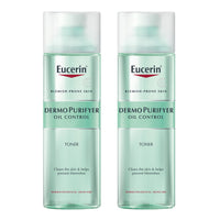 Eucerin Dermo Purifyer Oil Control Toner 200ml x 2