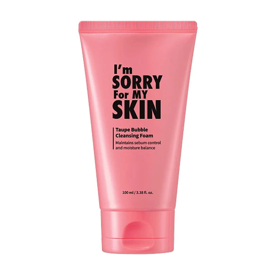 I'm Sorry For My Skin Taupe Bubble Cleansing Foam 100ml - Dodoskin