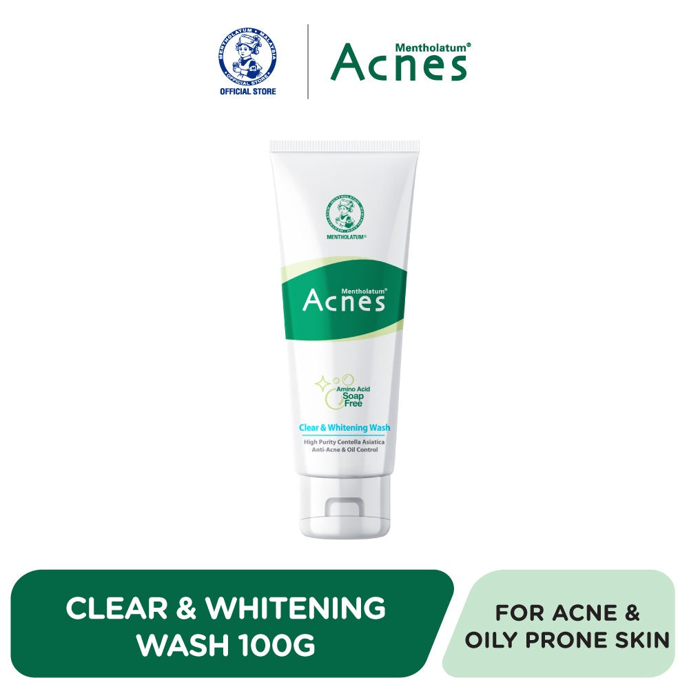 ACNES Clear & White Creamy Wash 100G NEW - DODOSKIN