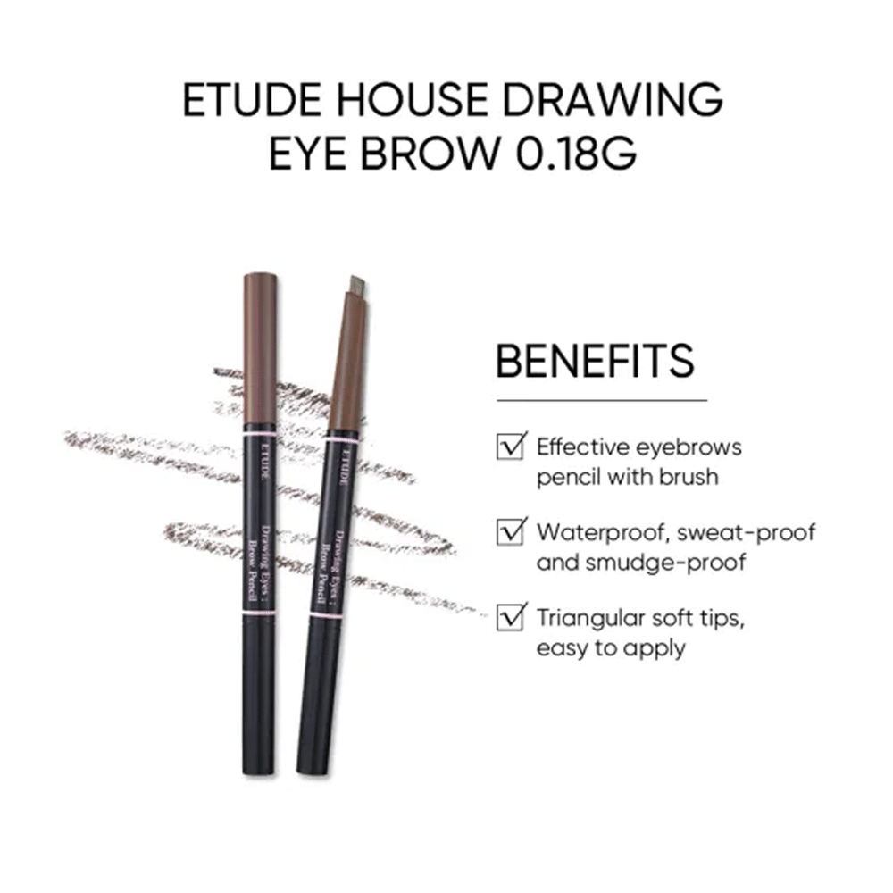ETUDE Drawing Eyes Brow Pencil 0.18g (3 ...