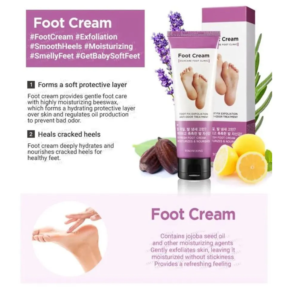 TOSOWOONG Foot Cream 100ml - DODOSKIN