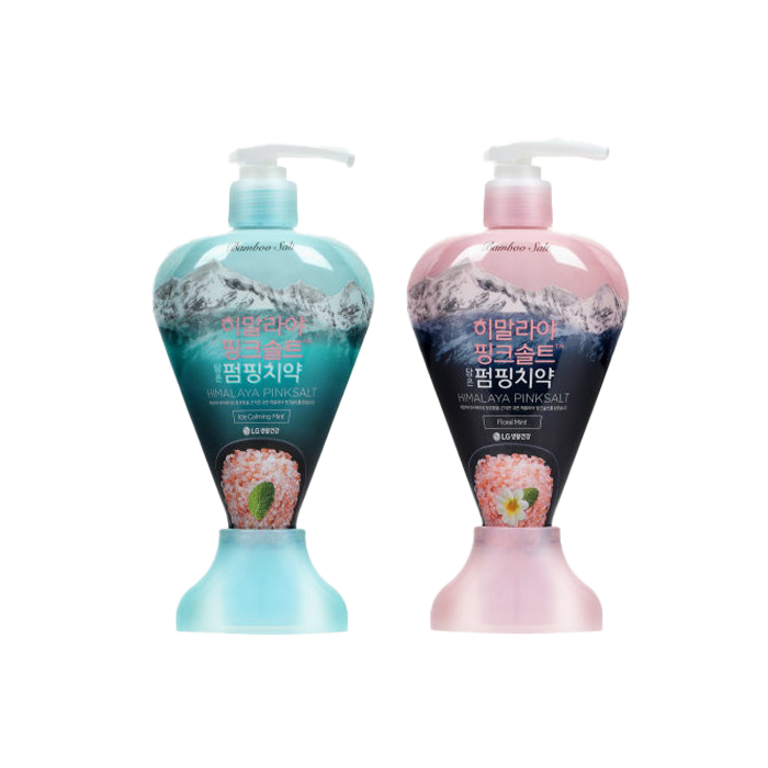 PERIOE Himalayan Pink Salt Pumping Toothpaste 285g (2 Type) - DODOSKIN