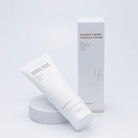 a tube of cream next to a box of cream