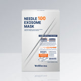 Wellderma Needle Exosome Mask Pack 100 5 Sheets