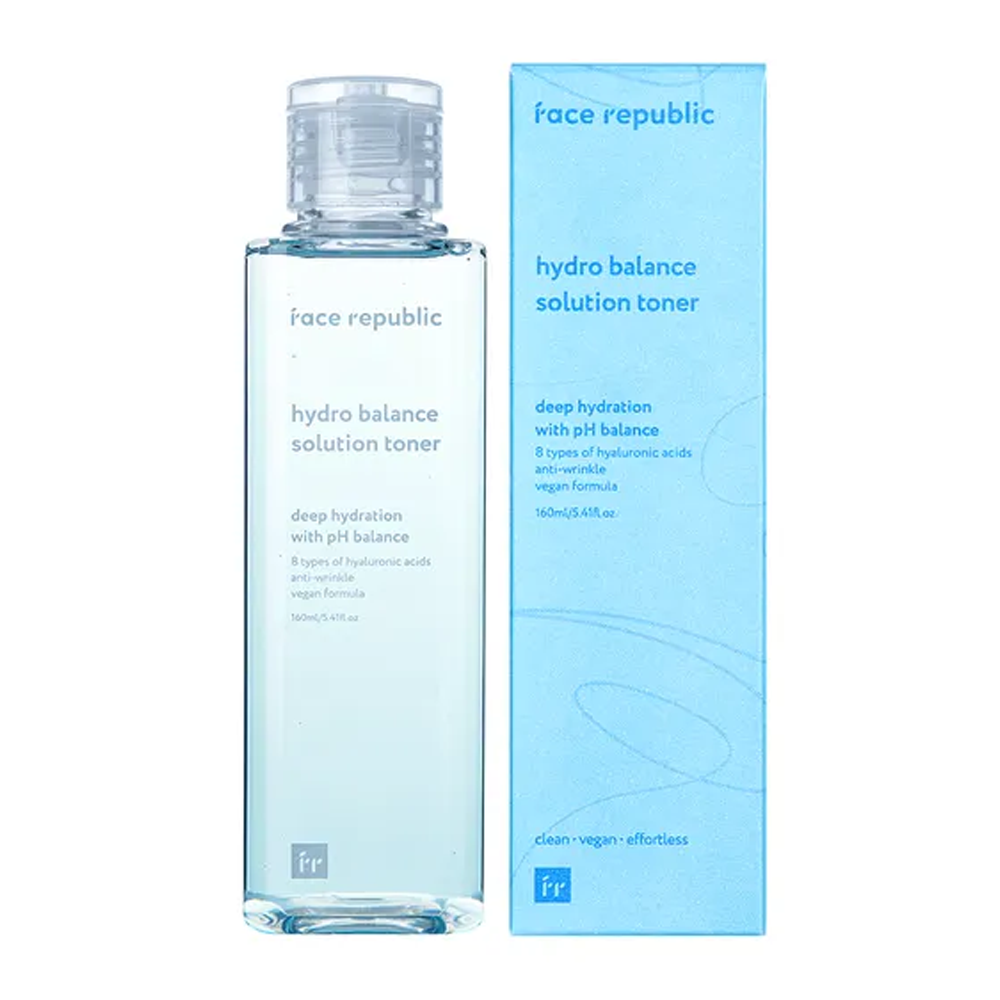 Face Republic Hydro Balance Solution Tóner 160 ml