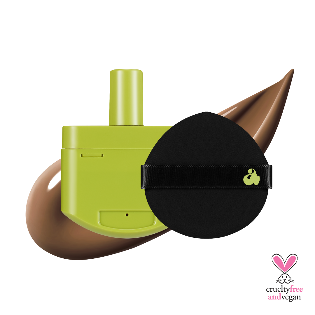 Desgashia satin use recargador de cojín verde saludable spf 30 pa ++ 15g * 21 colores