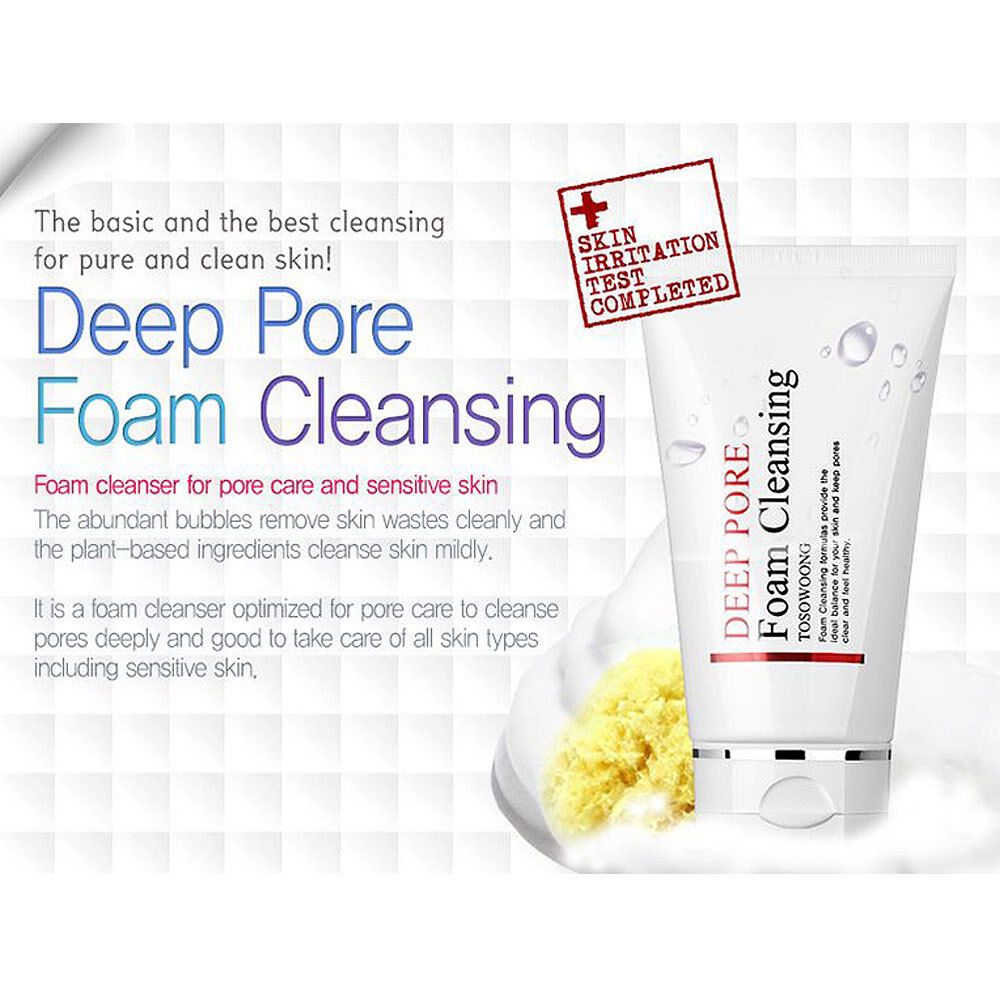 TOSOWOONG Deep Pore Foam Cleansing 100ml - DODOSKIN