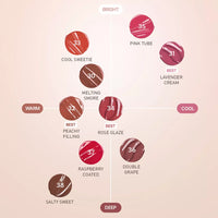 3CE Glaze Lip Glow 3.2g 9 colors