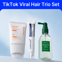 [TikTok Viral Hair Growth Trio Set] Root Enhancer + Scalp Ampoule + Brush Ampoule | Special Offer