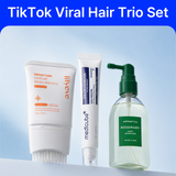 [TikTok Viral Hair Growth Trio Set] Root Enhancer + Scalp Ampoule + Brush Ampoule | Special Offer