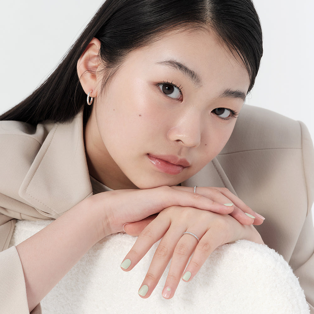 MUZMAK Nail Tips 36pcs #Leaf(Short Square)