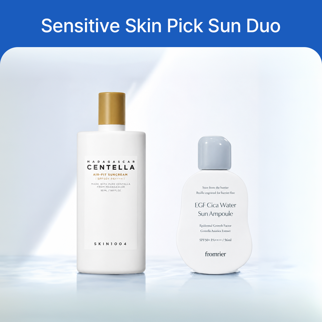 [Sensitive Skin Pick] Calm Sun Duo  (fromrier + SKIN1004)