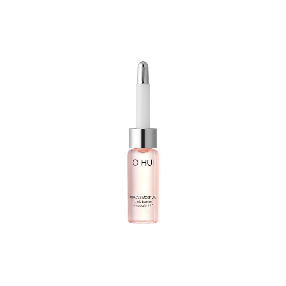 O HUI Miracle Moisture Pink Barrier Ampoule 777 Set - DODOSKIN