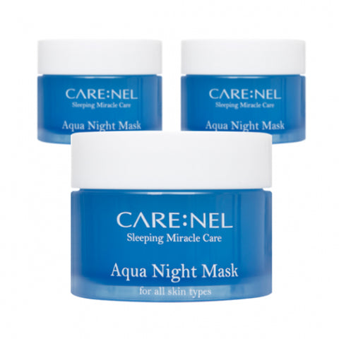 CARE:NEL Aqua Night Mask Set 3pcs 15ml - DODOSKIN