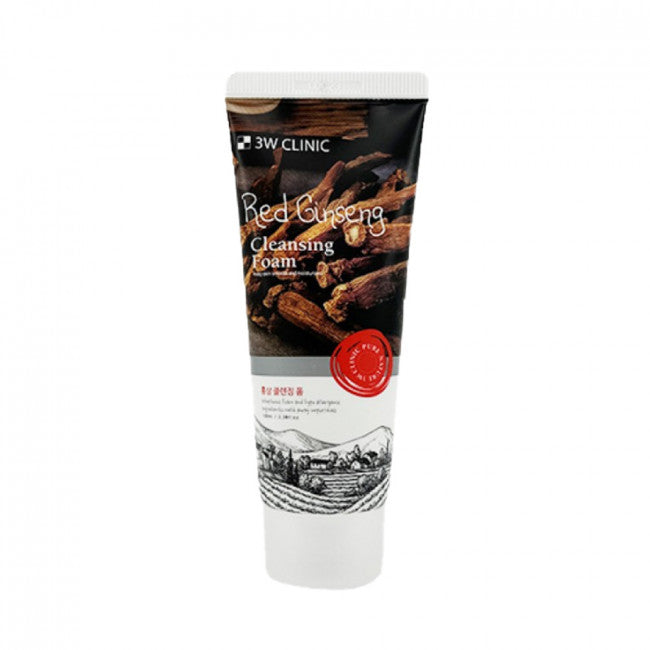 3W CLINIC Red Ginseng Cleansing Foam 100ml
