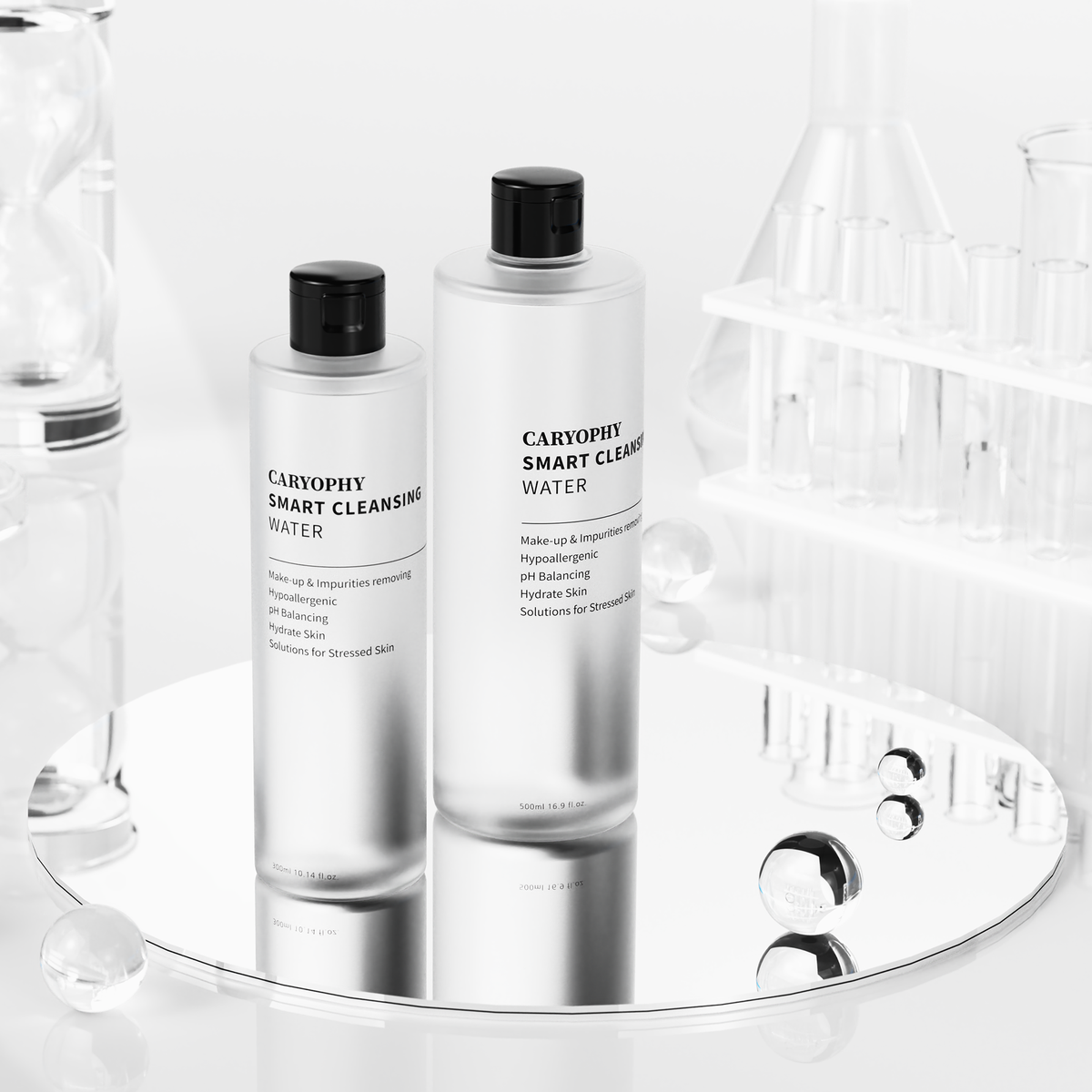 (Matthew검수) CARYOPHY Smart Cleansing Water 500ml - DODOSKIN