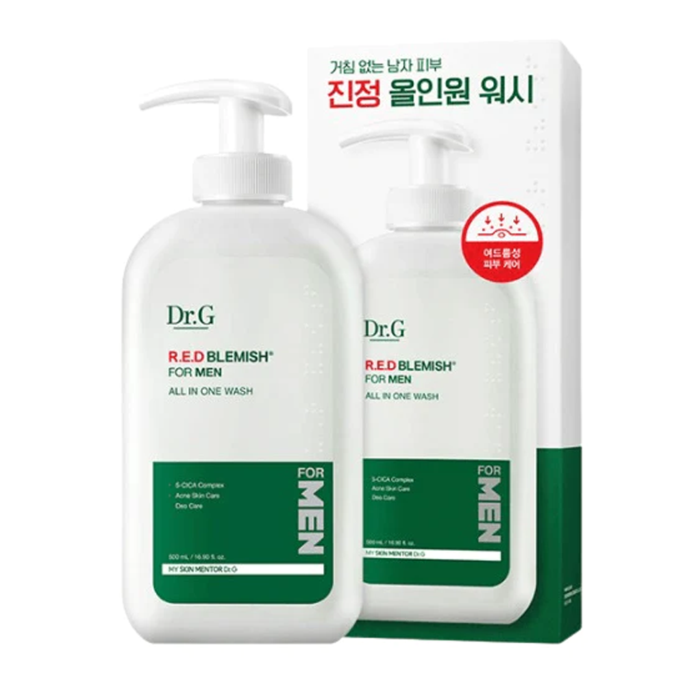 Dr.G Red Blemish For Man All In One Wash 500ml - DODOSKIN