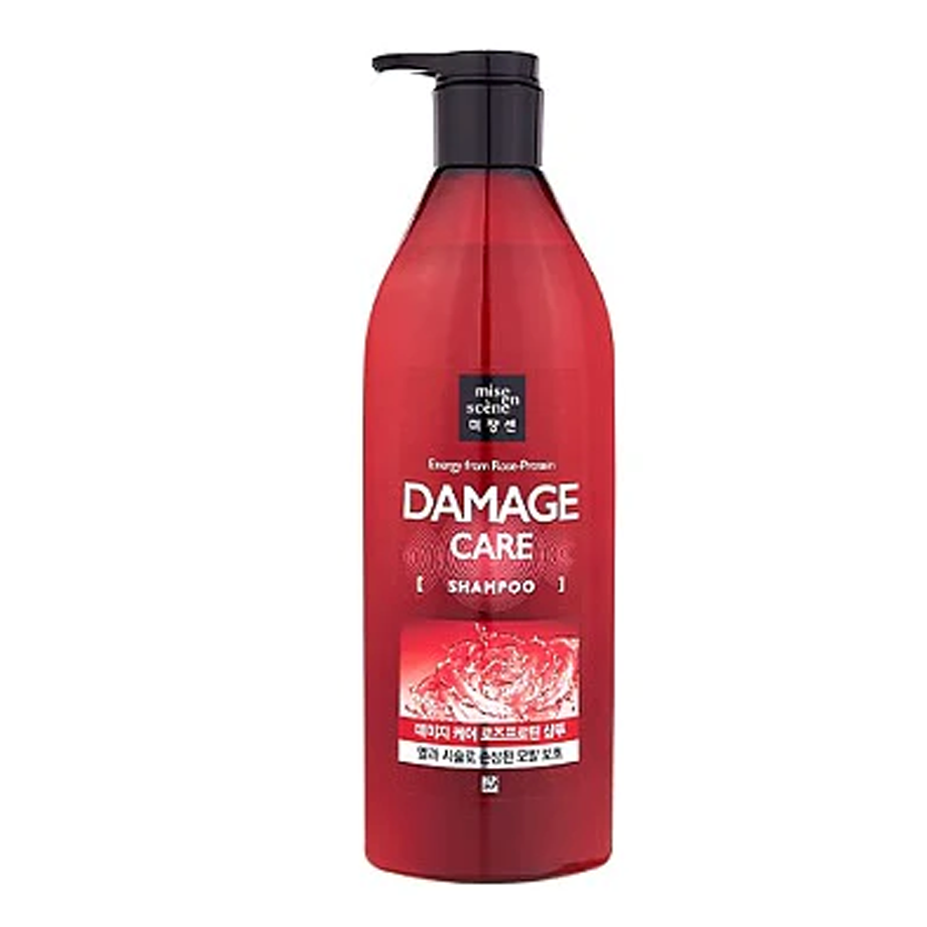Mise en Scene Damage Care Rose Protein Shampoo 680ml - DODOSKIN