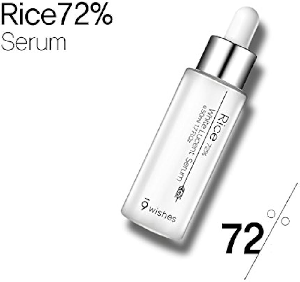 9wishes Rice 72% White Lucent Serum 50ml - DODOSKIN