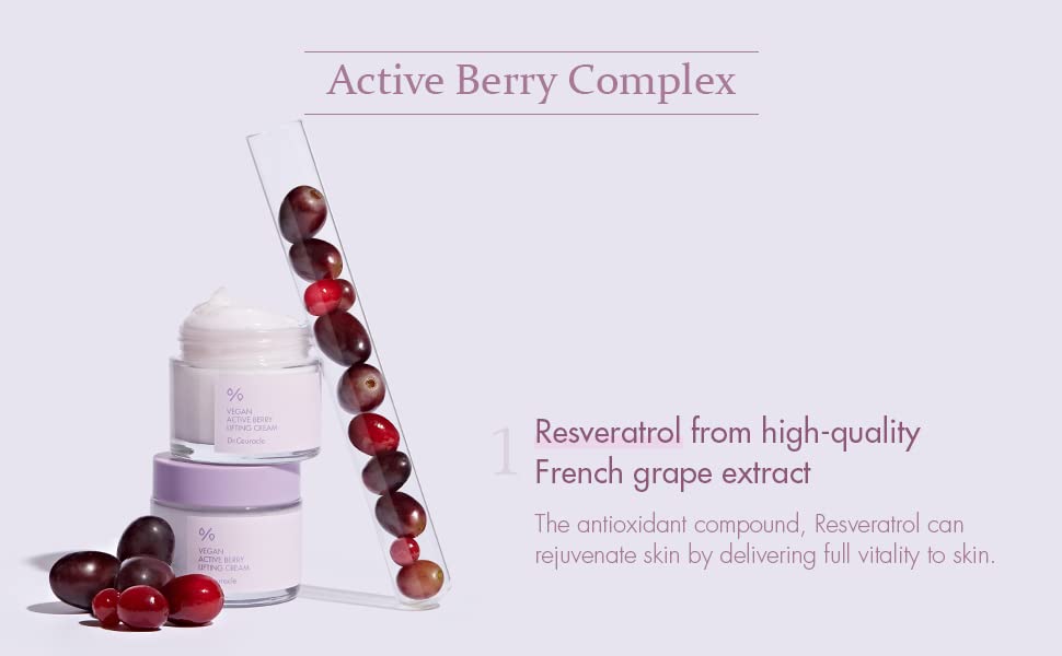 Dr.Ceuracle Vegan Active Berry Lifting Cream 75g - DODOSKIN
