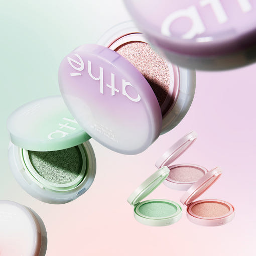 athe Vegan Relief Tone Up Sun Cushion 12g SPF50+ PA++++