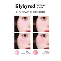 lilybyred Luv Beam Cheek Duo 4g