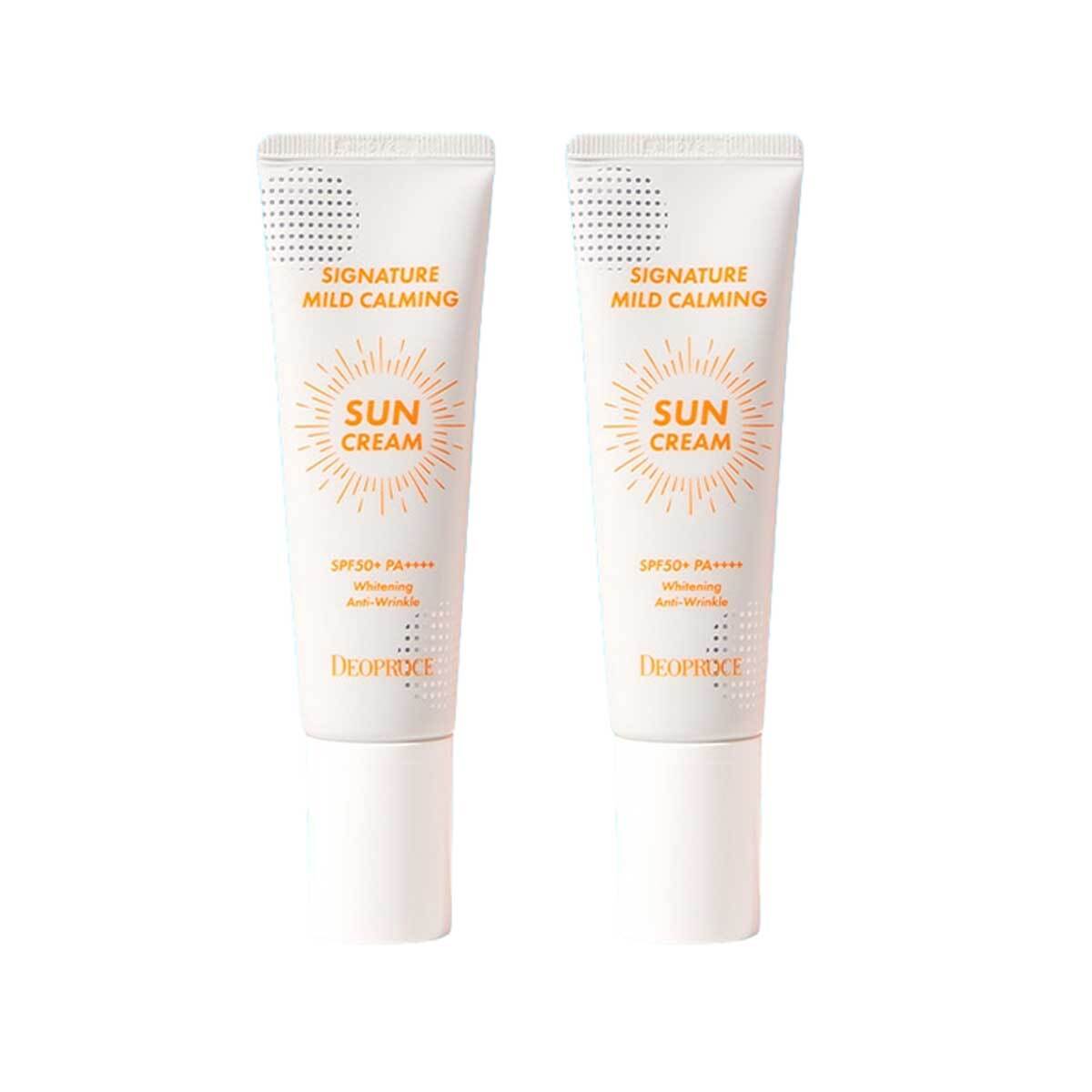 Deoproce Signature Mild Calming Sun Cream 50g x 2ea