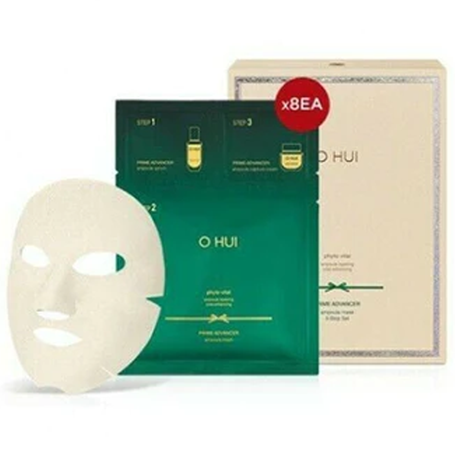 O HUI Prime Advancer Ampoule Mask 3-STEP 8EA - DODOSKIN